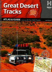 Australia, Great Desert Tracks, Atlas and Guide, 4th Edition by Hema Maps