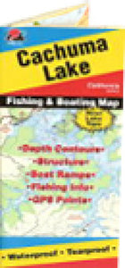 Cachuma Lake Fishing Map by Fishing Hot Spots