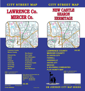 New Castle, Sharon, Hermitage, Lawrence and Mercer County, Pennsylvania by GM Johnson