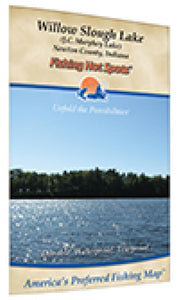 Willow Slough Lake (J.C.Murphey) Fishing Map by Fishing Hot Spots