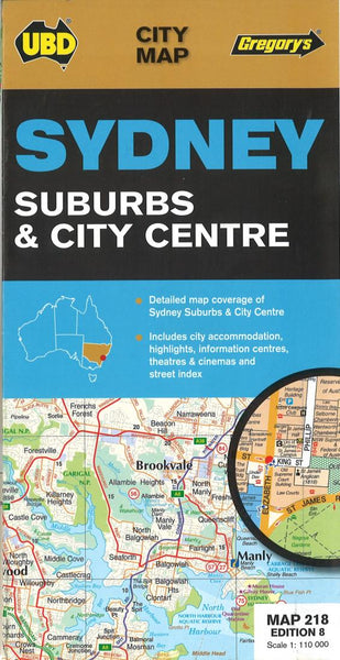 Cover of Sydney, Australia, Suburbs and City Center 