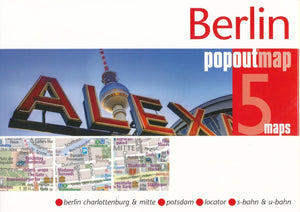 Berlin, Germany PopOut Map by PopOut Products