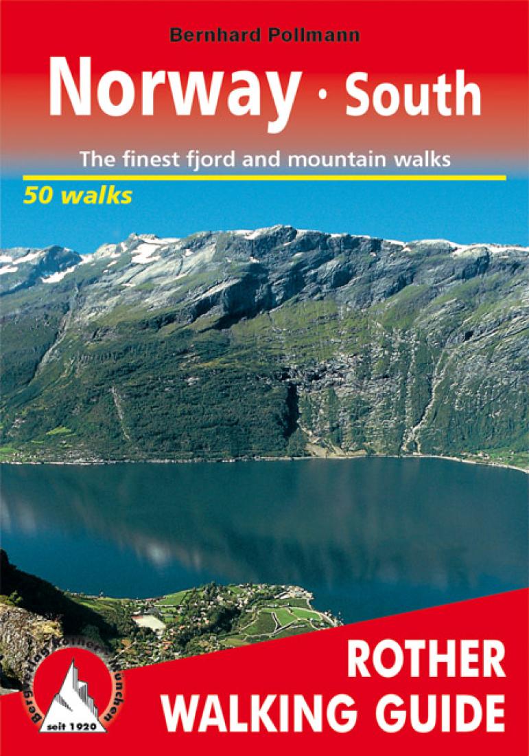Cover of Norway, South, Walking Guide by Rother Walking Guide