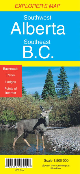 Cover of Alberta, Southwest and British Columbia, Southeast 