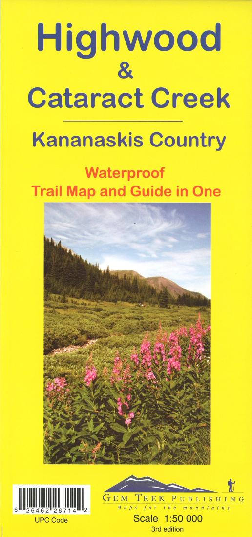 Cover of Highwood and Cataract Creek, Alberta Trail Map and Guide in One  