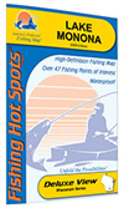 Lake Monona Fishing Map (Dane Co) by Fishing Hot Spots