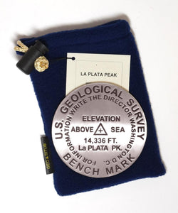 LaPlata Peak, Colorado Paperweight by Geo-Situ