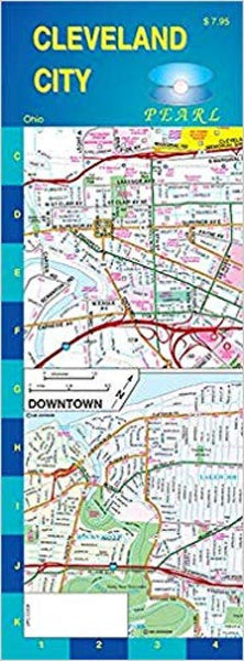 Cover of Cleveland, Ohio, Pearl Map, laminated by GM Johnson