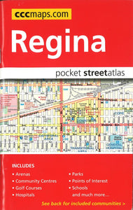 Regina SK, Pocket Street Atlas by Canadian Cartographics Corporation
