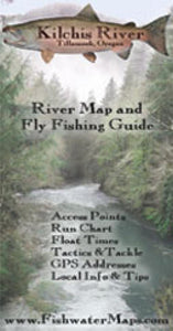 Kilchis River OR River Map and Fly Fishing Guide by Fishwater Maps