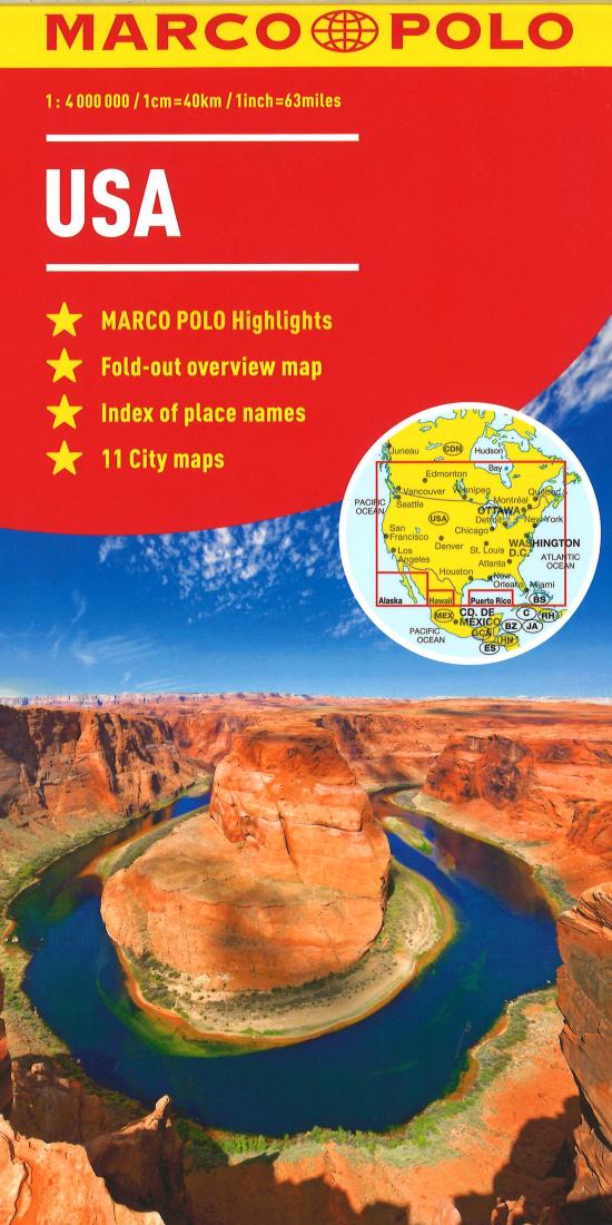 Cover of United States by Marco Polo Travel Publishing Ltd