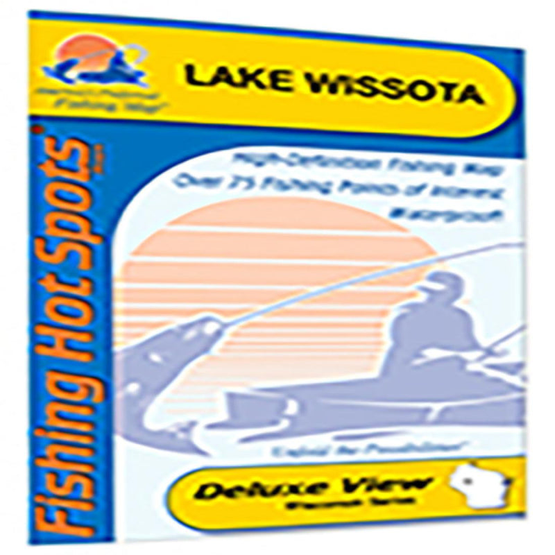 Cover of Lake Wissota Fishing Map by Fishing Hot Spots