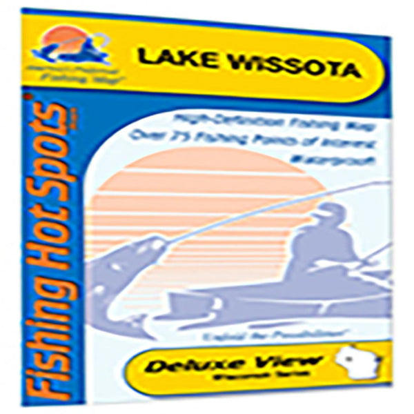 Cover of Lake Wissota Fishing Map by Fishing Hot Spots