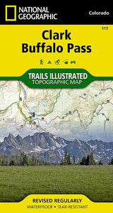 Clark : Buffalo Pass : Trails illustrated : topographic map by National Geographic