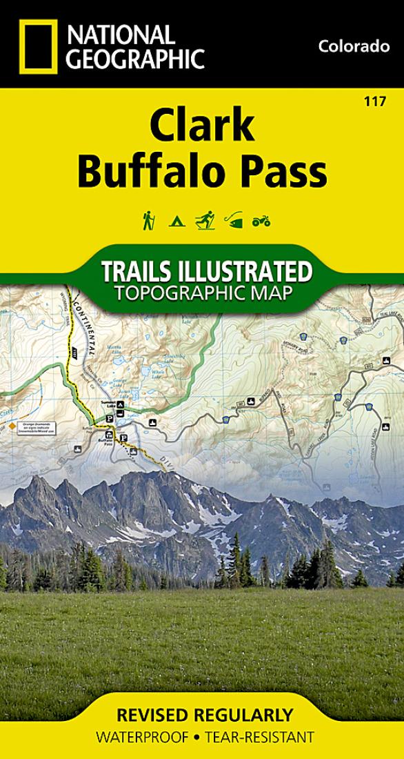 Clark : Buffalo Pass : Trails illustrated : topographic map by National Geographic