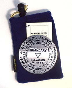 Quandary Peak, Colorado Paperweight by Geo-Situ