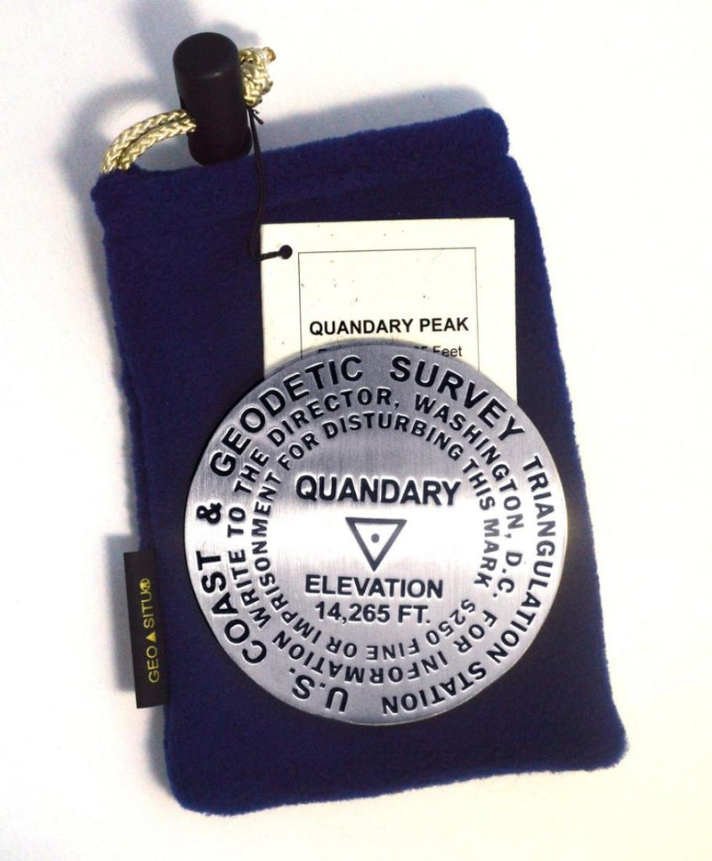 Cover of Quandary Peak Colorado Paperweight 