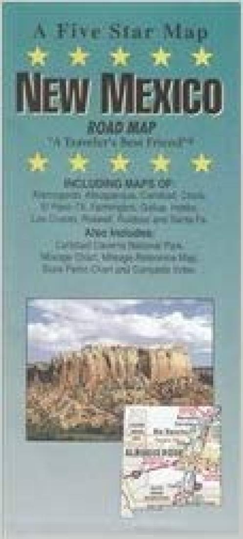 Cover of New Mexico by Five Star Maps, Inc.