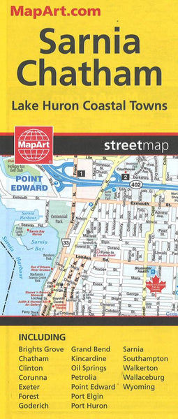 Cover of Sarnia/Chatham Map 