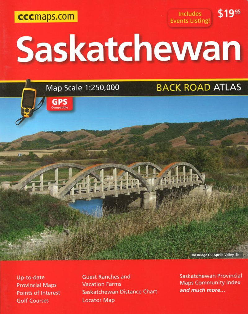 Cover of Saskatchewan Back Road Atlas 