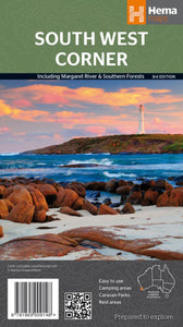 Western Australia, Australia, South West Corner by Hema Maps