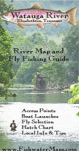 Watauga River TN River Map and Fly Fishing Guide by Fishwater Maps