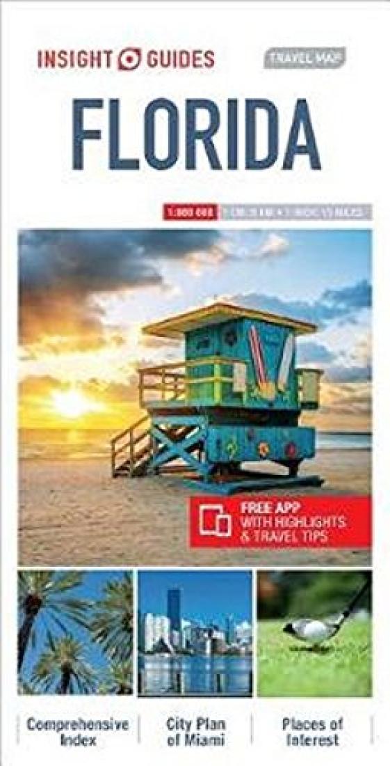 Cover of Florida : Insight Guides Travel Map by Insight Guides 
