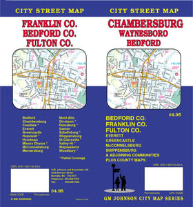 Chambersburg, Bedford, Franklin and Fulton County, Pennsylvania by GM Johnson