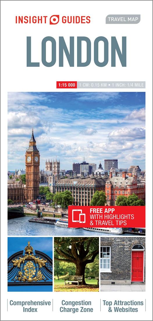 Cover of London : Insight Guides Travel Map by Insight Guides 