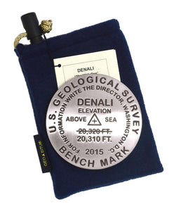 Denali National Park, Alaska Paperweight - New Elevation by Geo-Situ
