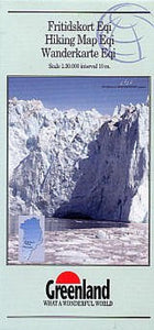 Hiking Map Eqi by Greenland Tourism