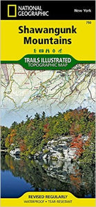 Shawangunk Mountains : trails illustrated : topographic map by National Geographic
