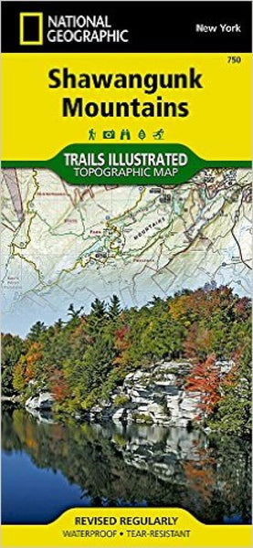 Shawangunk Mountains : trails illustrated : topographic map by National Geographic