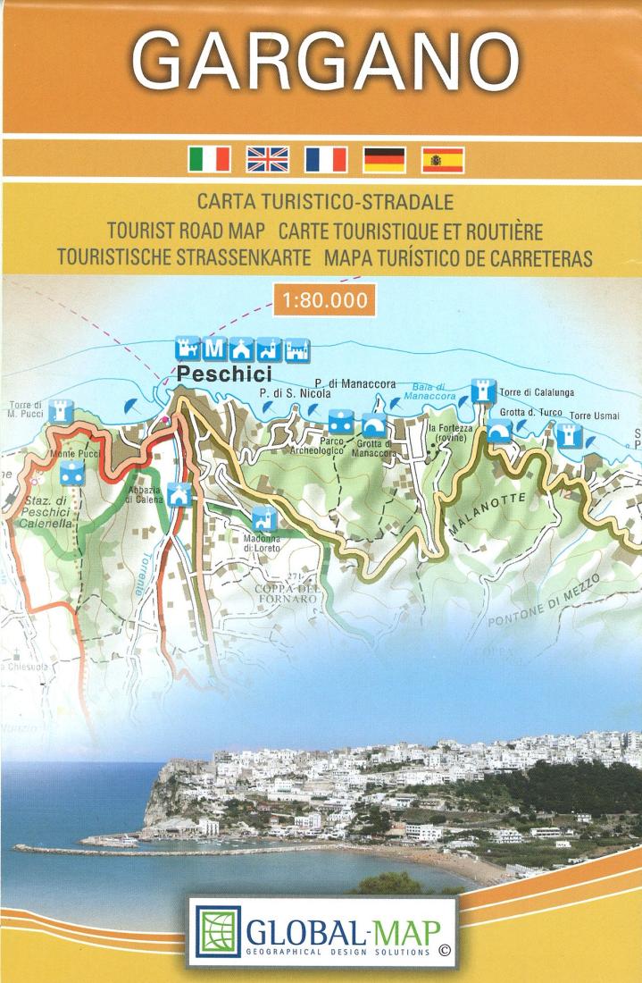 Cover of Il Gargano, Italy by Global Map