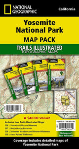 Yosemite National Park : map pack : by National Geographic