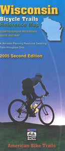 Wisconsin Bicycling Map by American Bike Trails