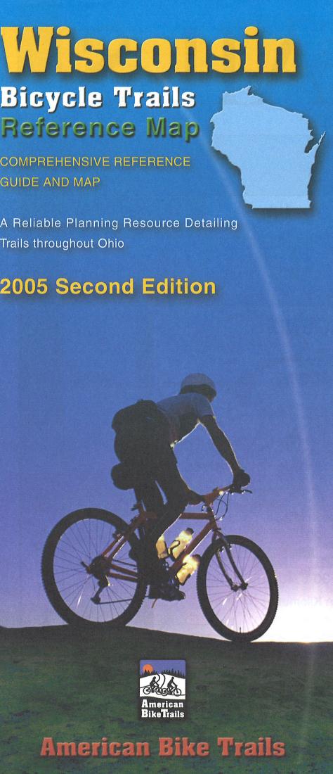 Cover of Wisconsin Bicycling Map 
