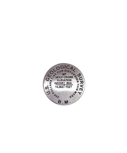 Mount of the Holy Cross, Colorado Lapel Pin by Geo-Situ
