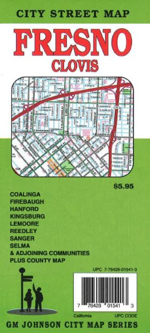 Cover of Fresno and Clovis, California by GM Johnson