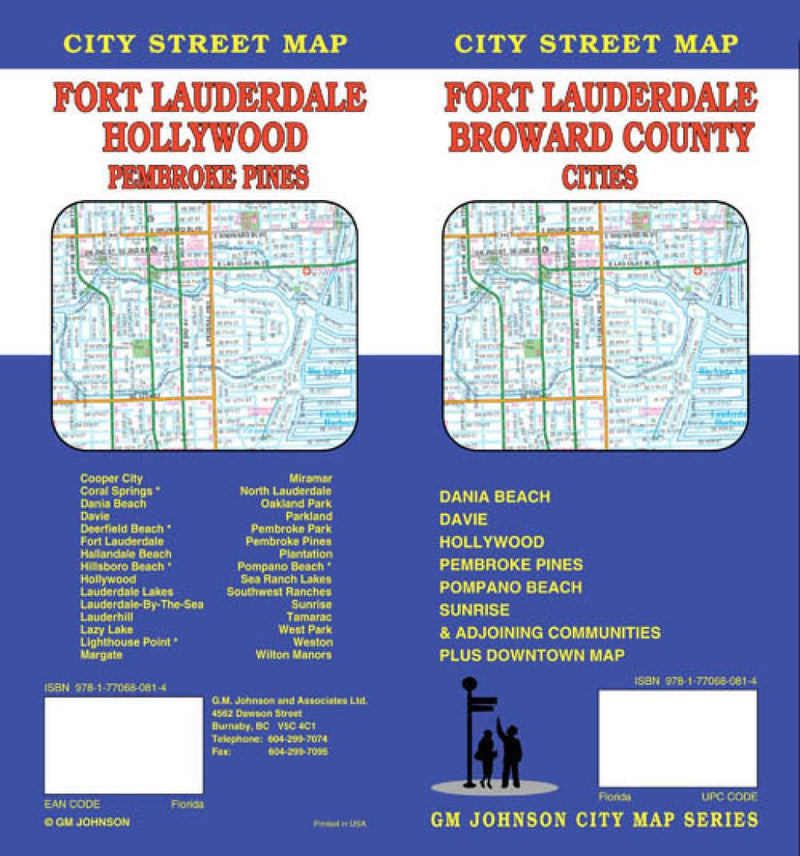 Cover of Fort Lauderdale and Broward County Cities, Florida by GM Johnson