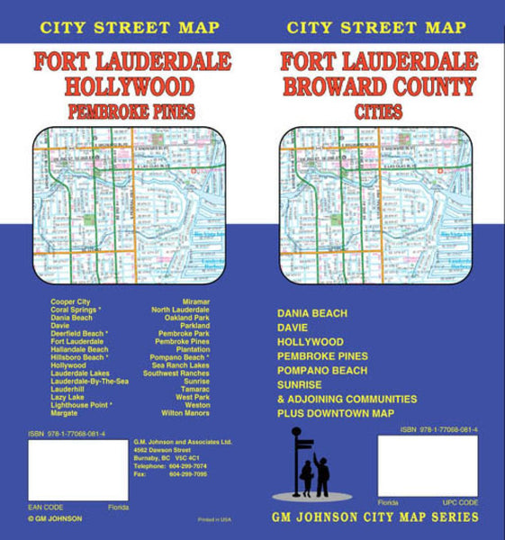 Cover of Fort Lauderdale and Broward County Cities, Florida by GM Johnson