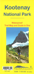 Kootenay National Park, Trail Map and Guide in One (waterproof) by Gem Trek