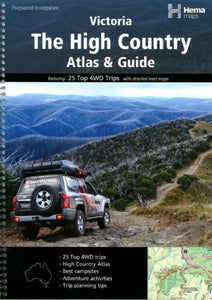 Victoria, The High Country, Atlas and Guide by Hema Maps