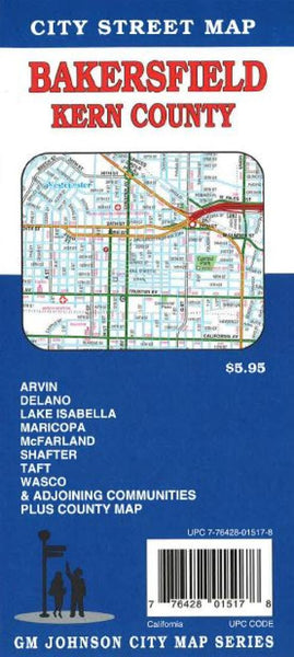 Cover of Bakersfield and Kern County, California by GM Johnson