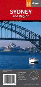 Sydney, Australia and Region by Hema Maps