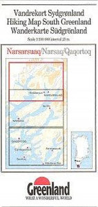 Narsarsuaq Hiking Map by Greenland Tourism