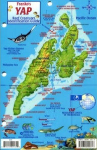 Yap, Reef Creatures Map & Identification Guide by Frankos Maps Ltd.