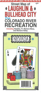 Street Map of Laughlin, NV & Bullhead City, AZ by North Star Mapping