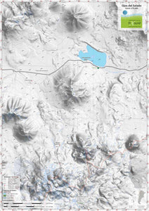 Ojos del Salado Topographic Map by Pixmap