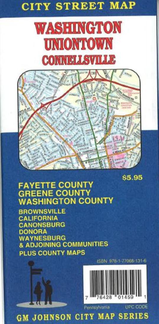 Cover of Washington, Uniontown and Connellsville, Pennsylvania by GM Johnson